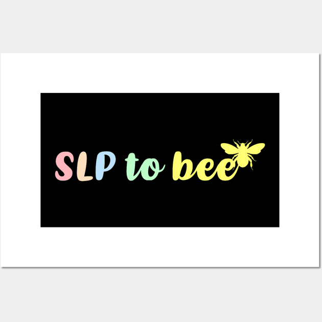 SLP to Bee Wall Art by Bododobird